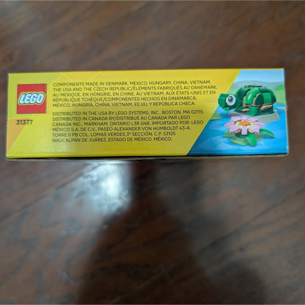 LEGO Creator 3 in 1 Bundle 31376 Hamster & 31377 Turtle Animals Building Set NIB - Picture 9 of 10